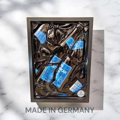 Oettinger pils broken - oettinger, bottle