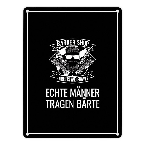 Echte männer tragen bärte - männer,