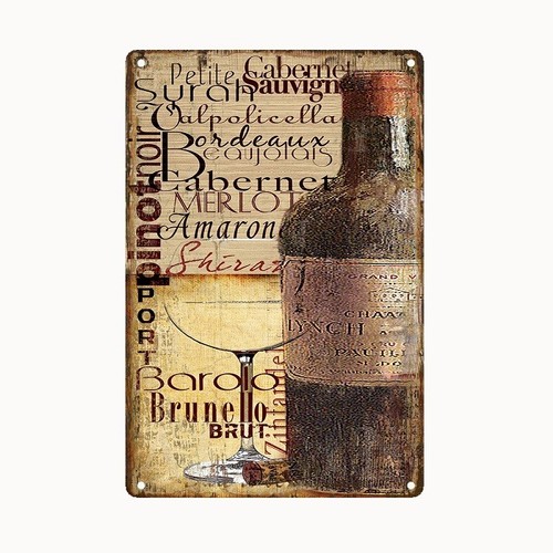 Bild retro blechschild bar - retro,