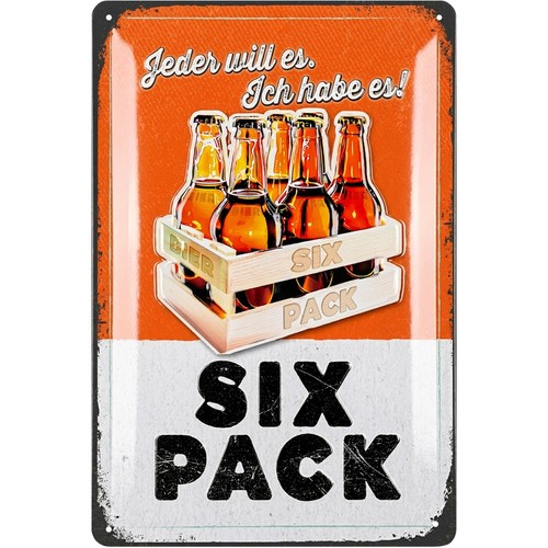 Retro blechschild bier lustige - retro,