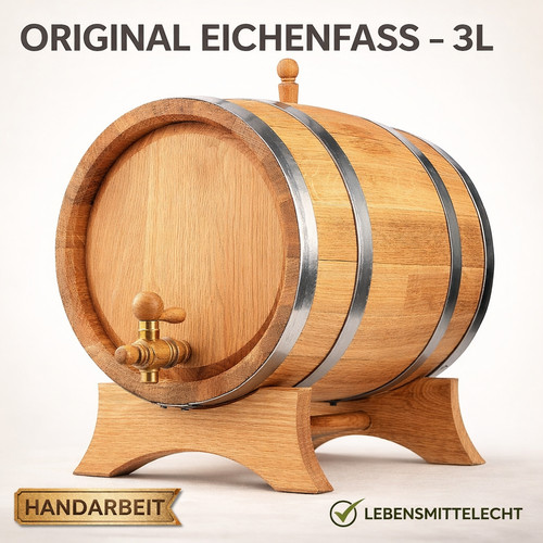 Eichenfass holzfass - eichenfass, 3l