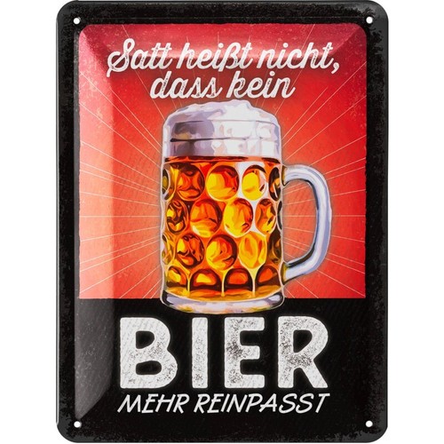 Lanolu blechschild bier - lanolu,