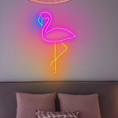 Neon schild flamingo led - flamingo,