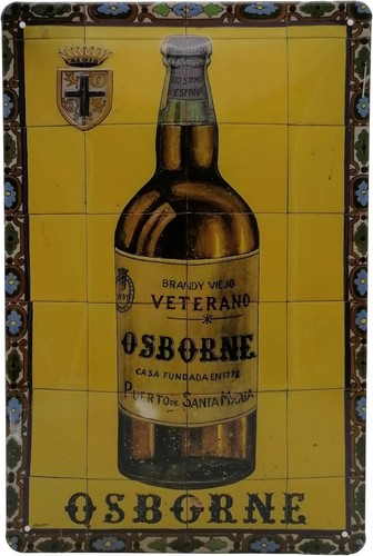 Osborne veterano blechschild - osborne,