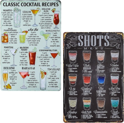 Cocktail rezept schilder - cocktail, 2