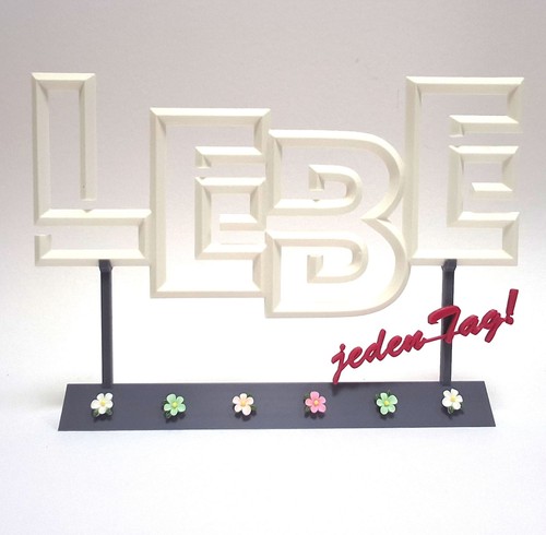 Neon style skulptur - 3d‑neon‑style,