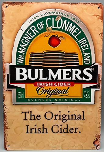 *Metall/Blech-Schild-Bulmers-T