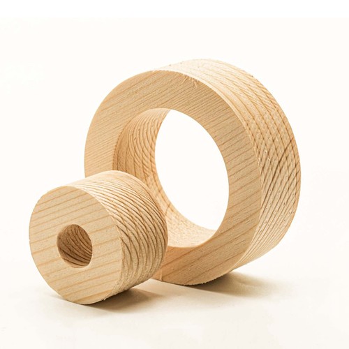 Holzring holzscheibe fichte - holzring,