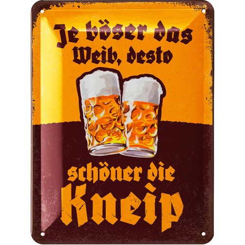 Lanolu blechschild bier kneipe - lanolu,