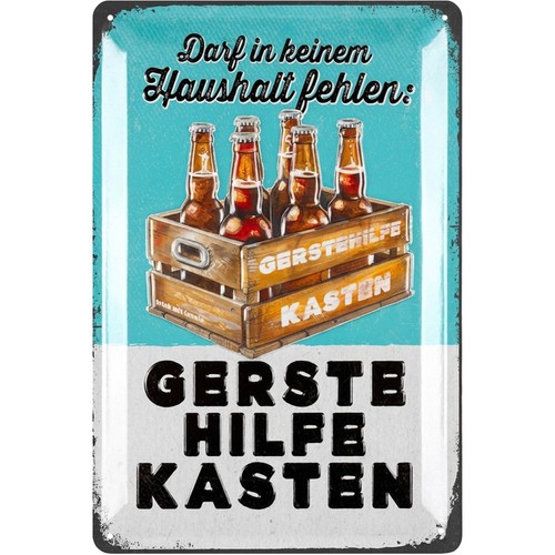 Retro blechschild bier - retro,